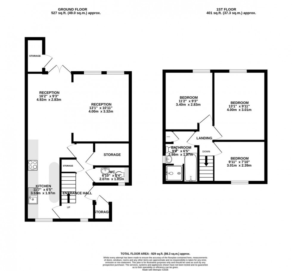 Floorplan for Home Ground | Westbury-on-Trym